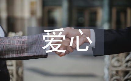 愛(ài)心創(chuàng)造奇跡募捐倡儀書